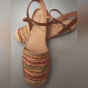 Talbots Izzy D'Orsay Espadrille Flats